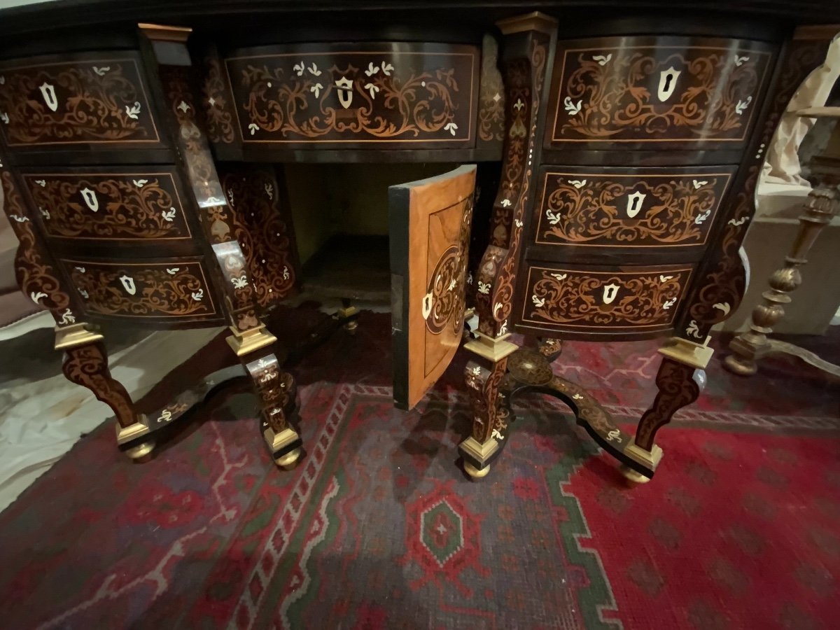 Bureau Mazarin, époque Louis  XIV-photo-4