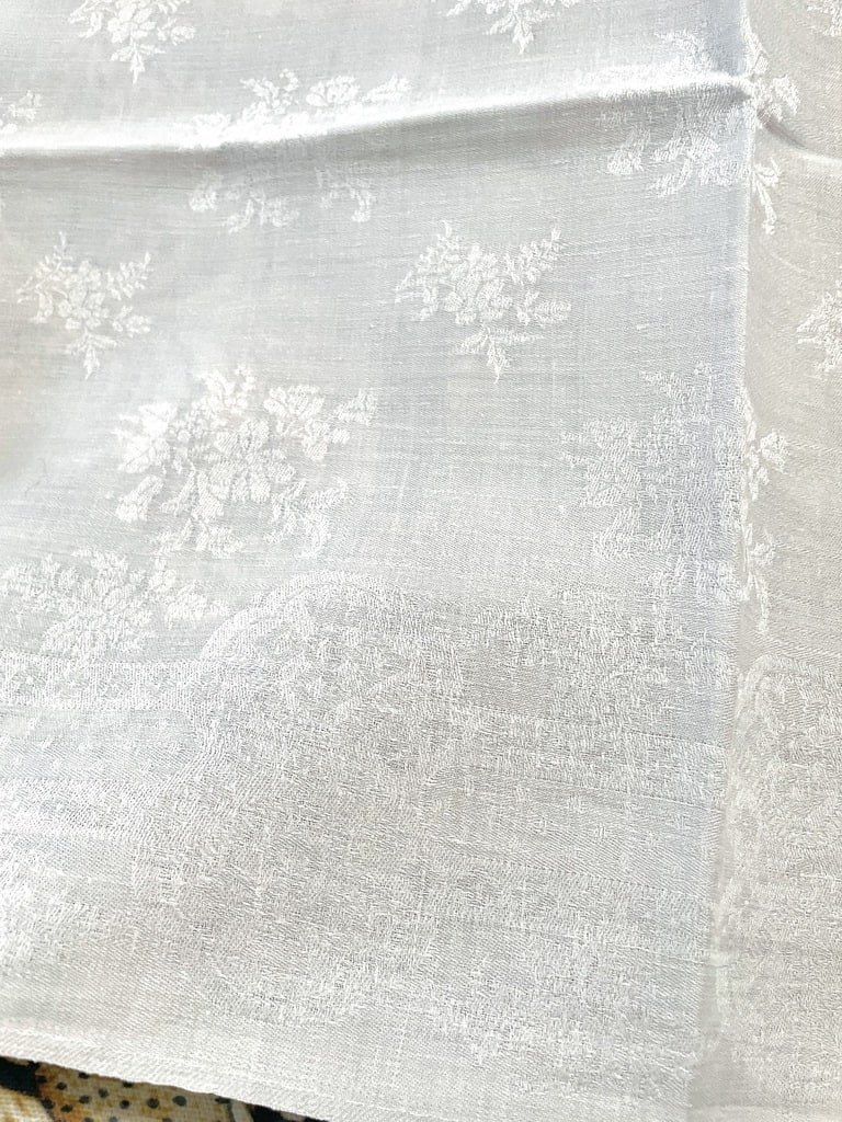 Set Of 11 Lb Numbered Table Napkins - Damask Linen - Late 19th Century-photo-4