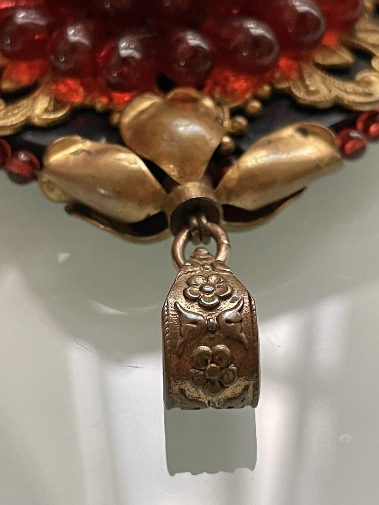 Vintage Jewelry - Pendant And Earrings Set - Attributed To The Jeweler Louis Rousselet-photo-2