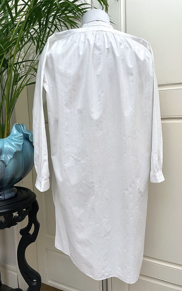 Chemise de soirée pour homme -  Plastron et manchettes fixes - Vers 1900-photo-4