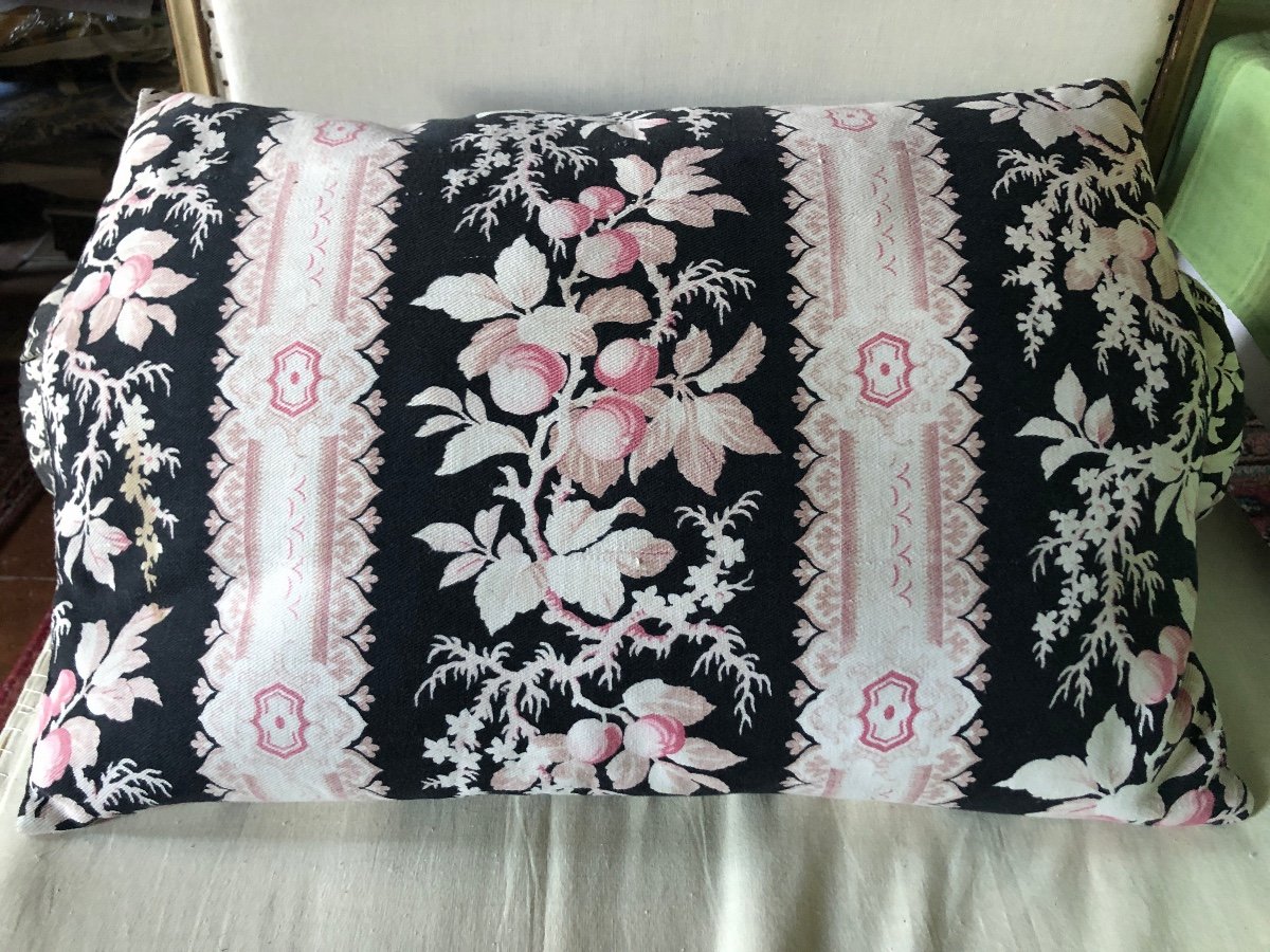 Art Deco Fabric Cushions, Floral Pattern 1920