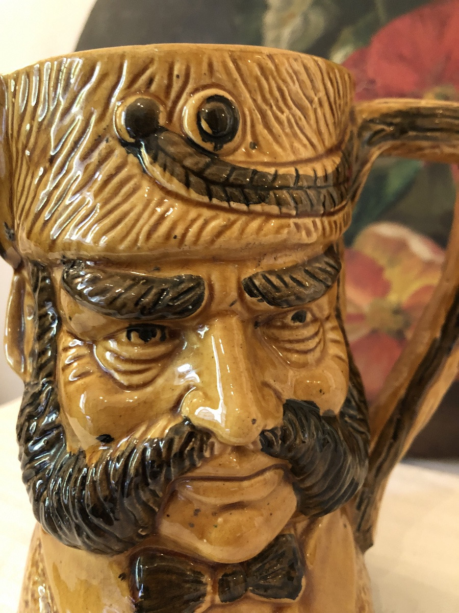 Anthropomorphic Pitcher. Military Figure. 20th Century-photo-3
