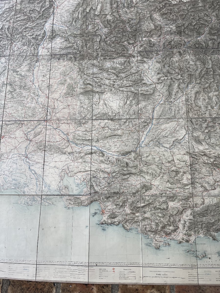 1:200,000 Map. Army Map Service. Southeastern France -photo-3