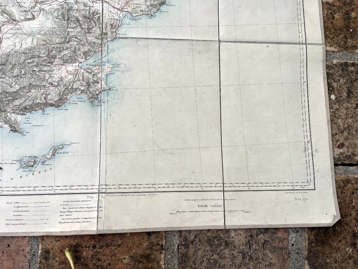 1:200,000 Map. Army Map Service. Southeastern France -photo-6
