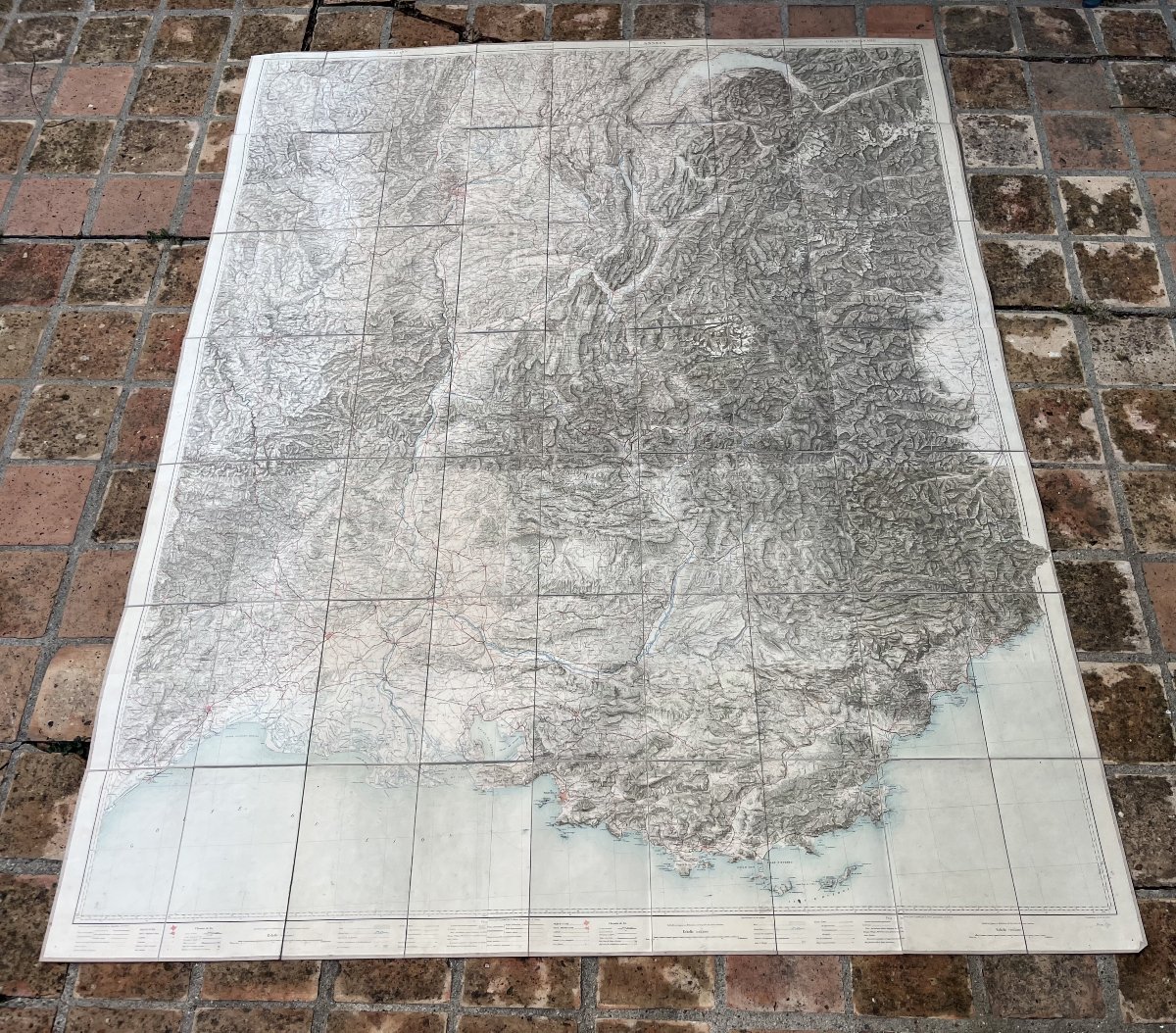 1:200,000 Map. Army Map Service. Southeastern France 