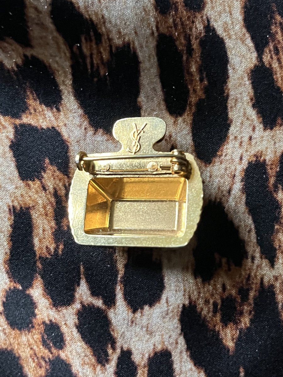 Broche YSL champagne. 1990-photo-3