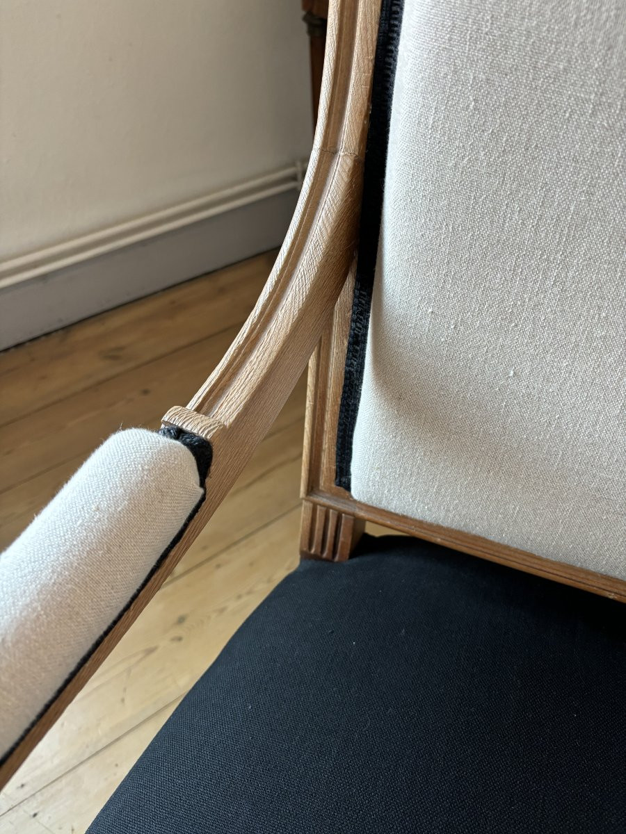 Paire De Fauteuils Louis XVI-photo-2