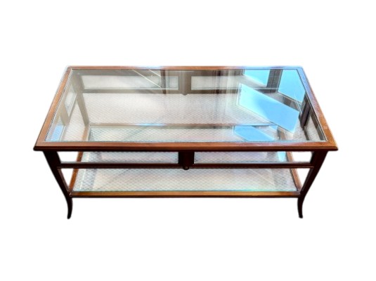 Table Basse avec Plateaux de verres