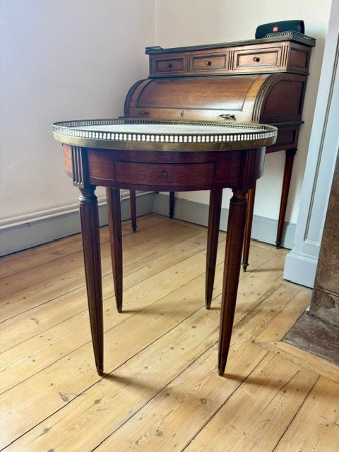 Table Bouillotte style Louis XVI-photo-2