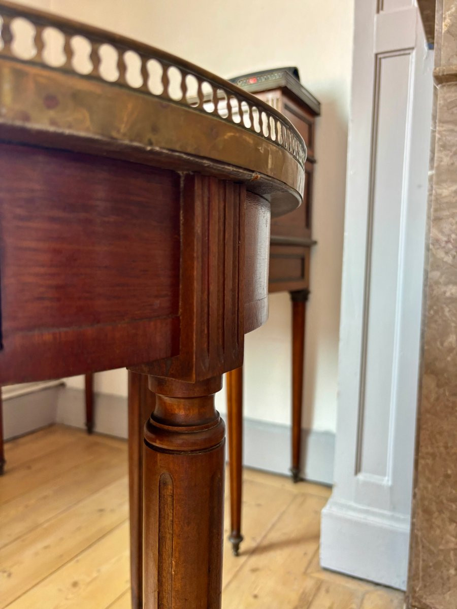 Table Bouillotte style Louis XVI-photo-3