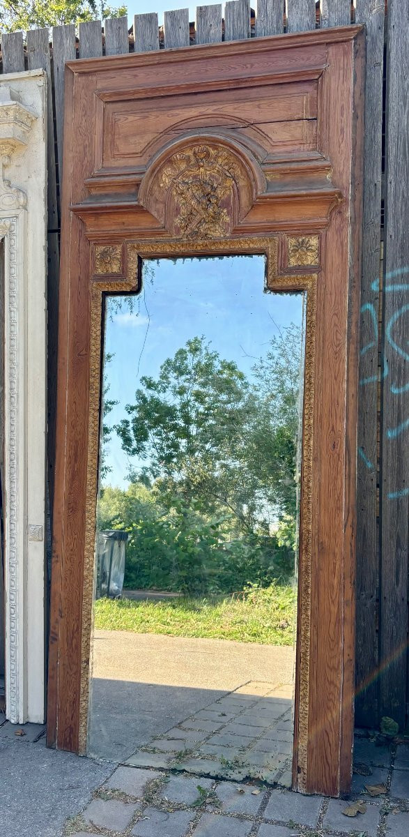 Large 18th Century Trumeau-photo-2