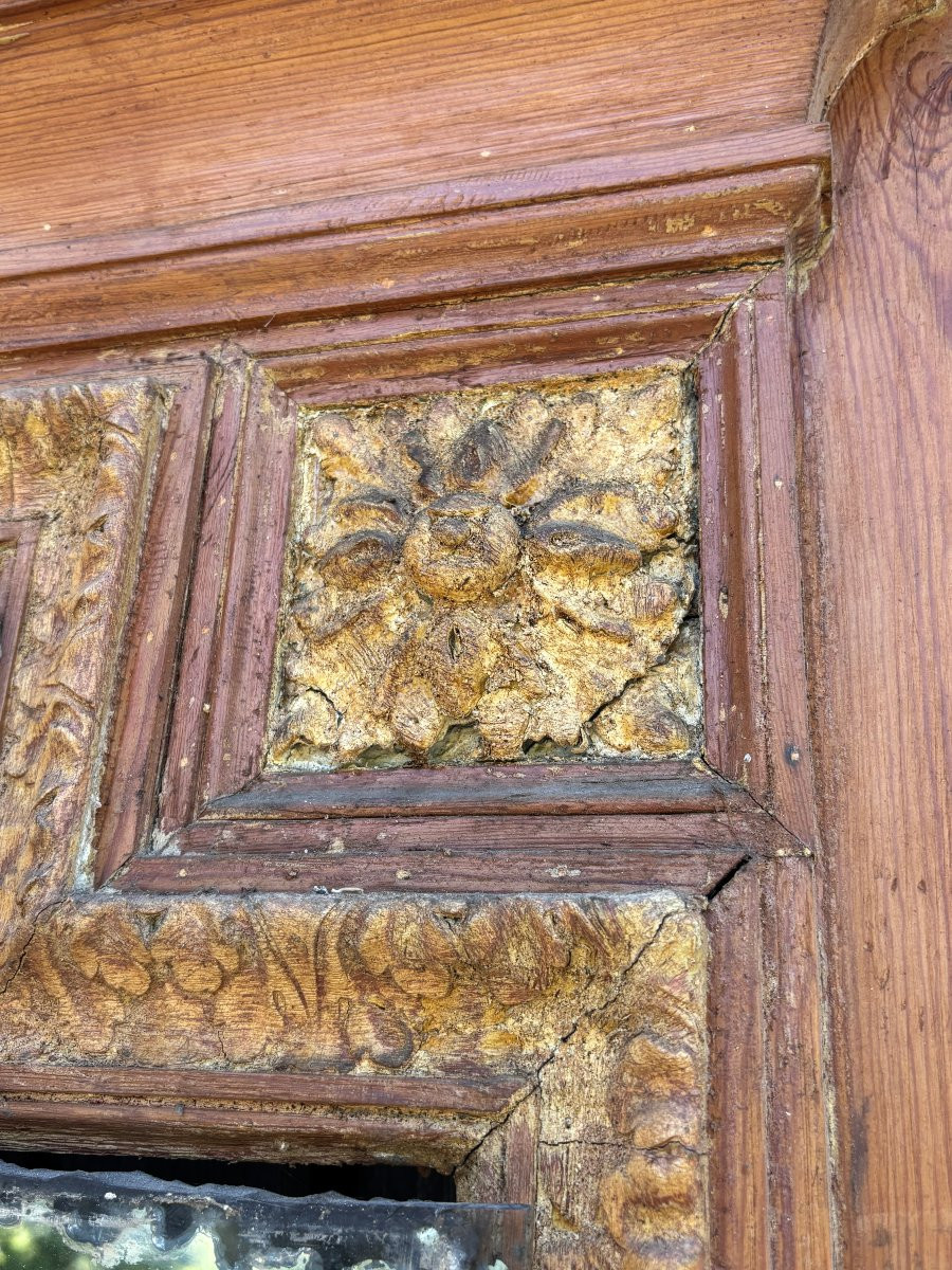 Large 18th Century Trumeau-photo-3