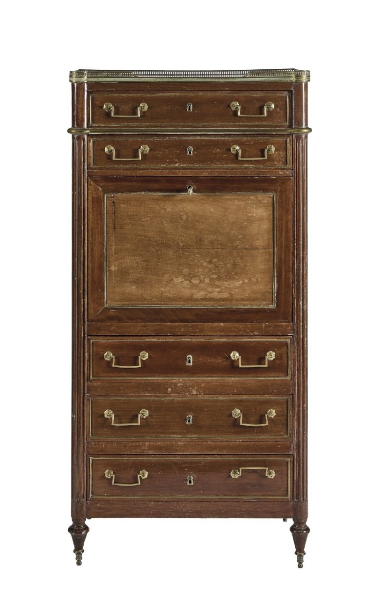 Secrétaire de Dame en Acajou - Époque Louis XVI