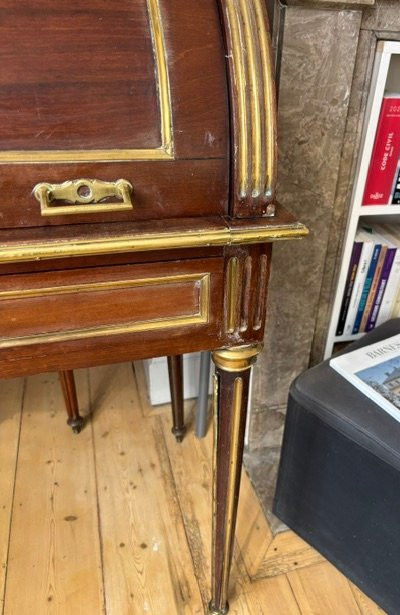 Cylinder Desk, Louis XVI Style-photo-1