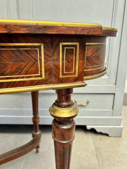 Napoleon III Center Table With Stretcher-photo-1