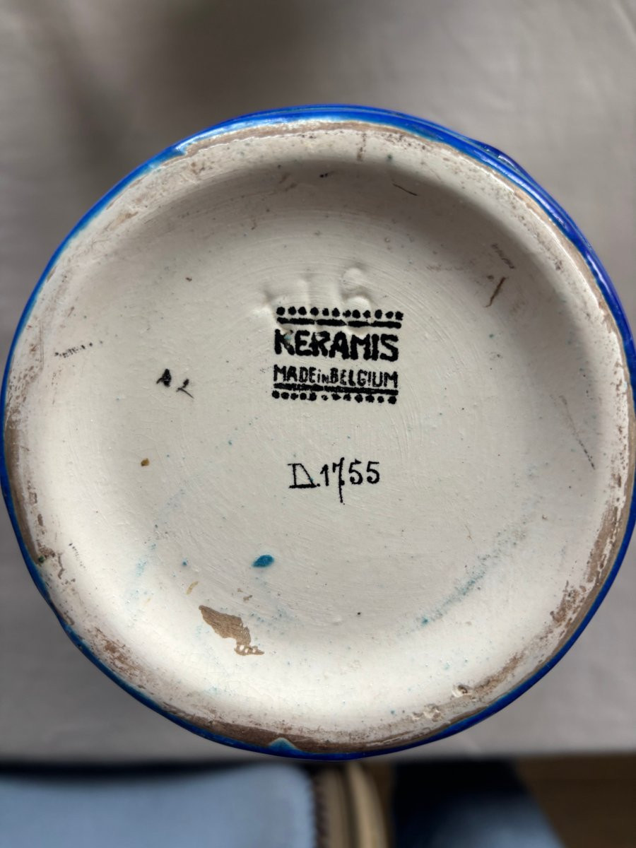 Pair Of Keramis Vases - Art Deco-photo-4