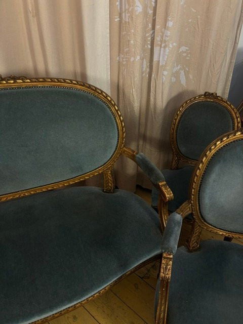 Salon 5 pièces de Style Louis XVI-photo-2