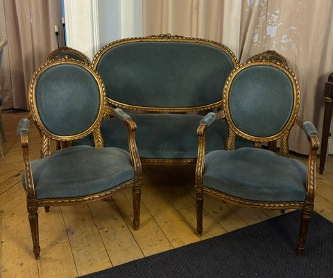 Salon 5 pièces de Style Louis XVI-photo-3