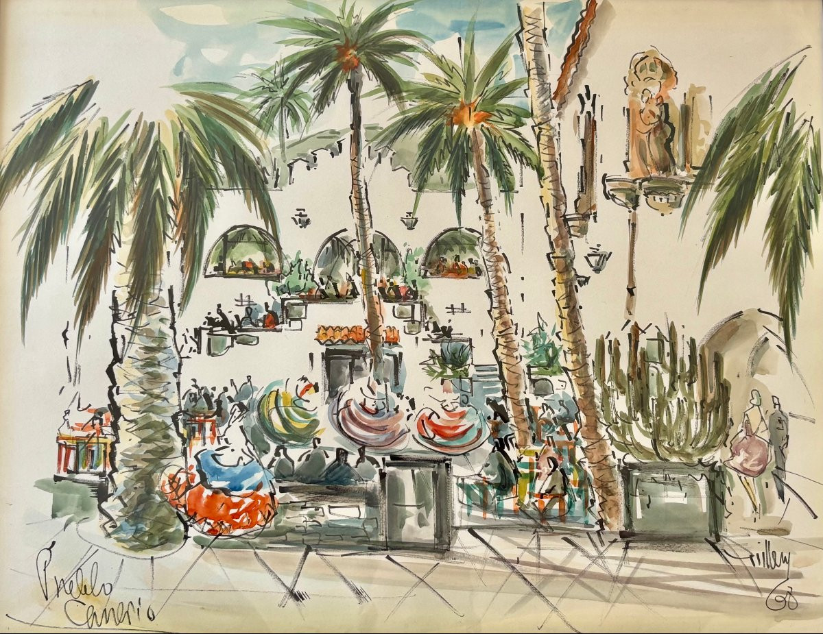 Aquarelle des Îles Canaries-photo-5