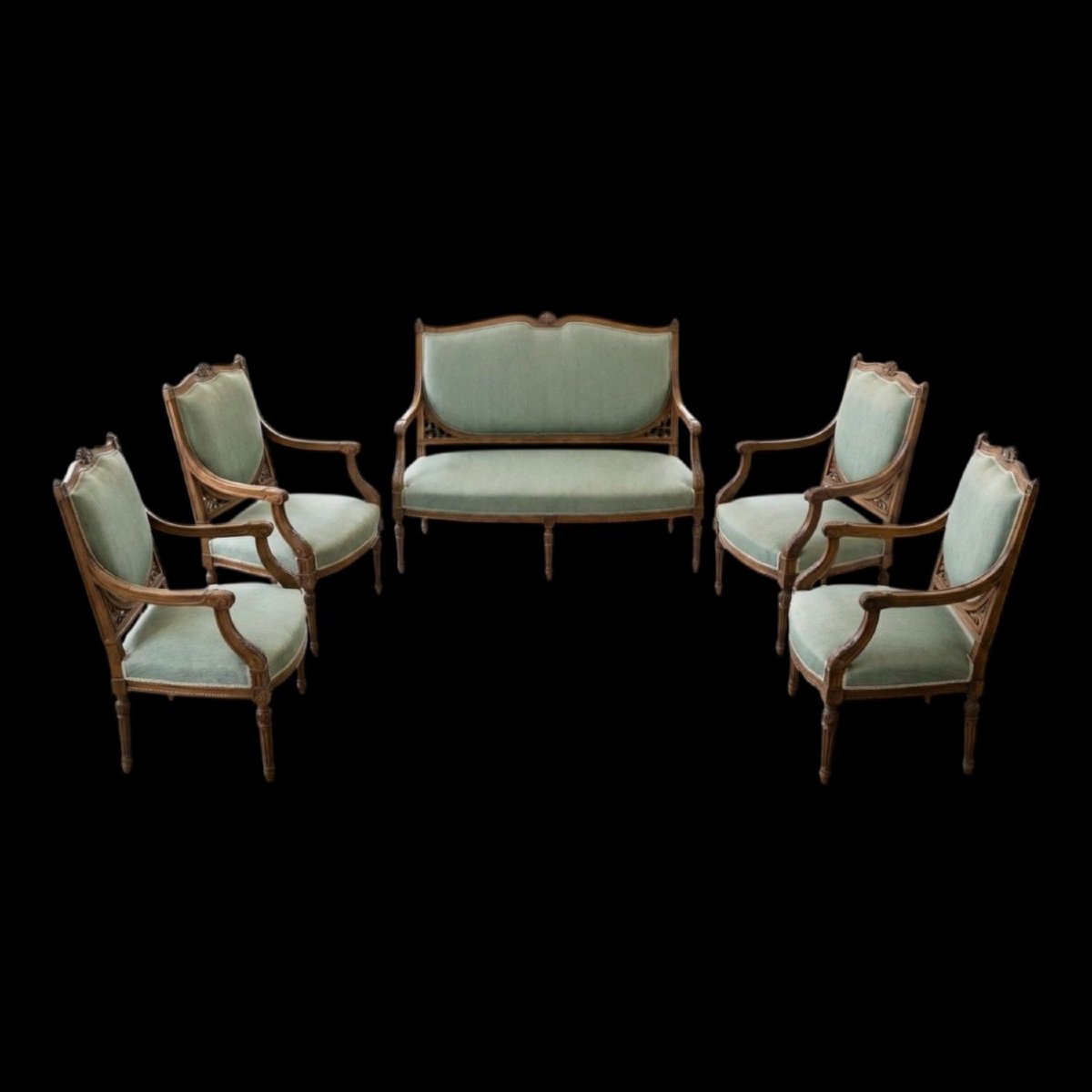 5-room Living Room In Neo-louis XVI Style