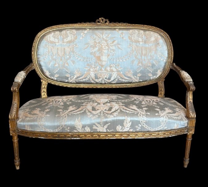 Louis XVI Style 3-piece Living Room-photo-3