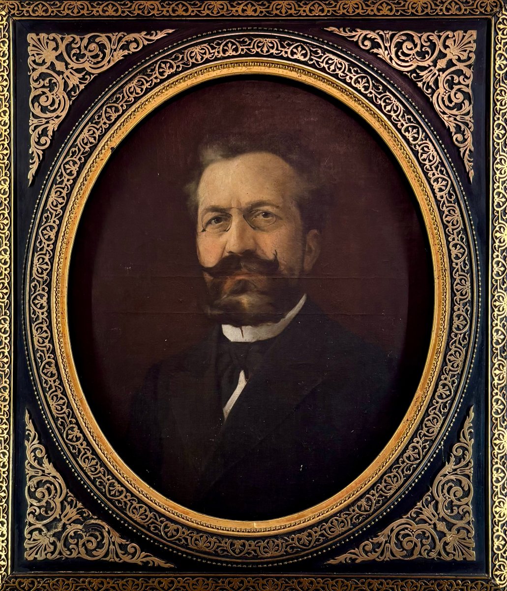 Portrait de Camille Flammarion - Fin XIXème