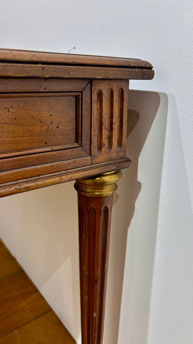 Pair Of Louis XVI-style Console Tables-photo-1