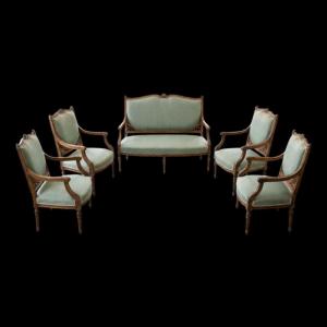 Salon 5 pièces de Style néo-Louis XVI