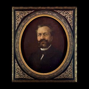 Portrait de Camille Flammarion - Fin XIXème