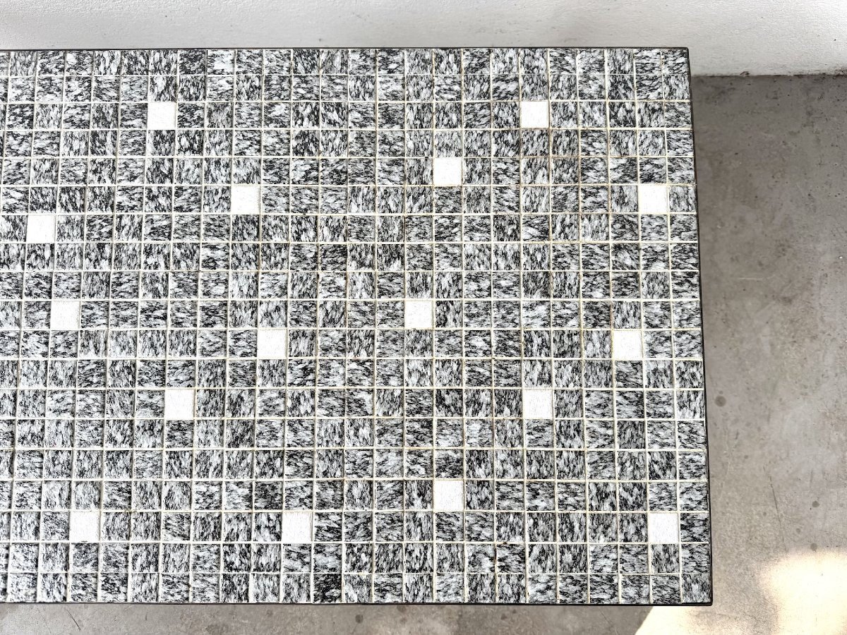Modernist Ceramic Mosaic Coffee Table, Lilienthal, 1960s-photo-4