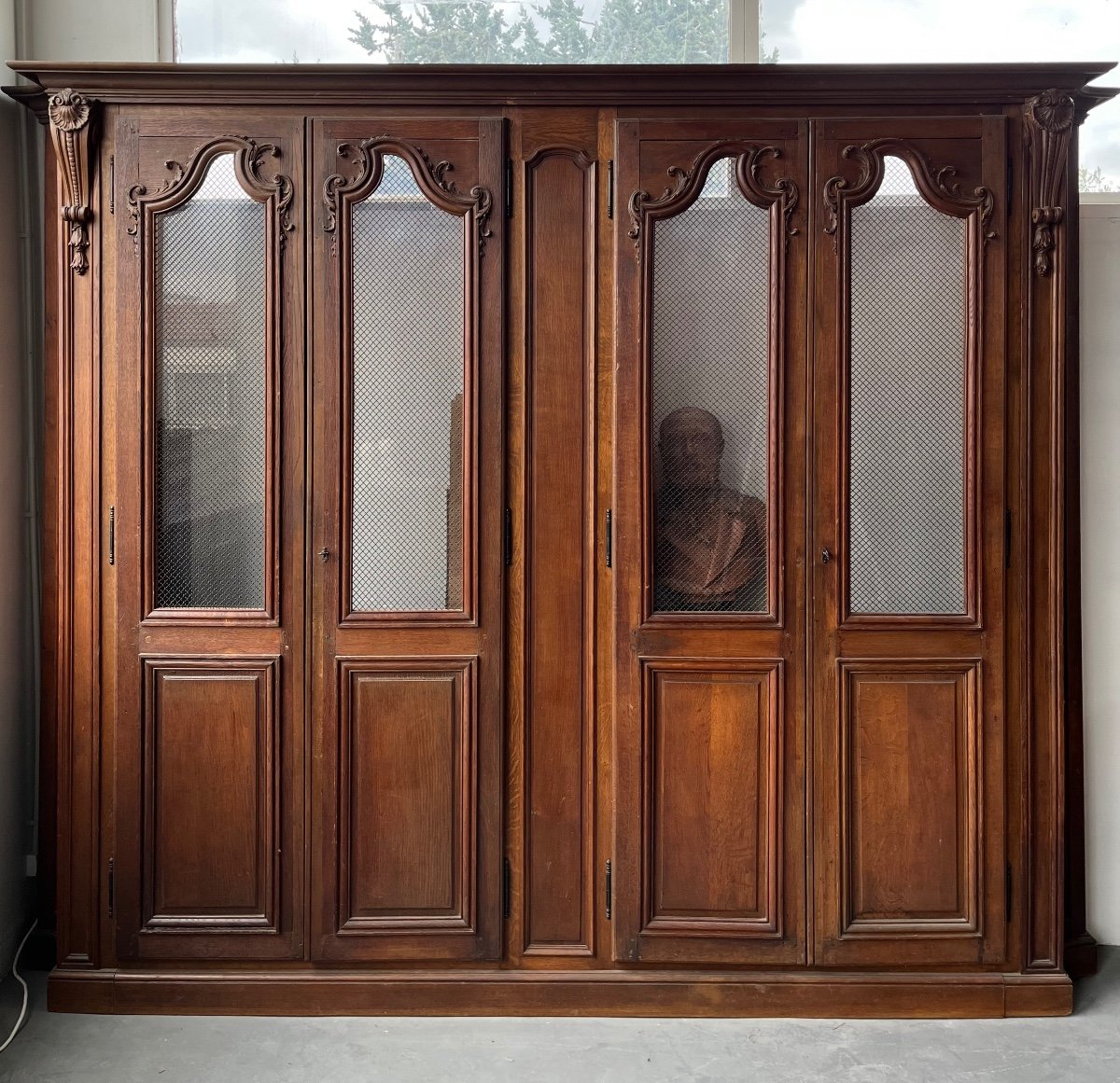 Façade De Boiserie Louis XV - 19ème Siècle