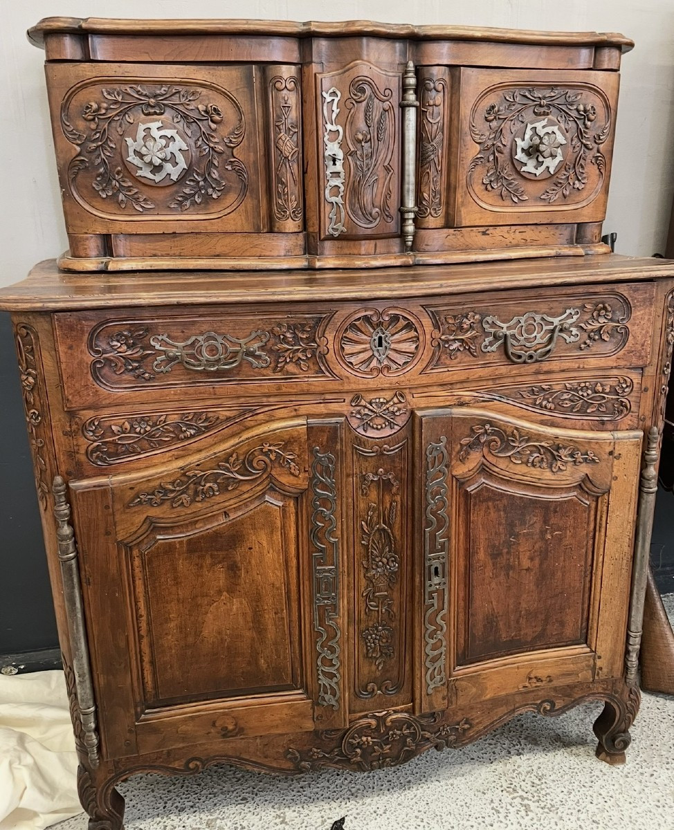 Glissant Provençal en Noyer Époque Louis XV