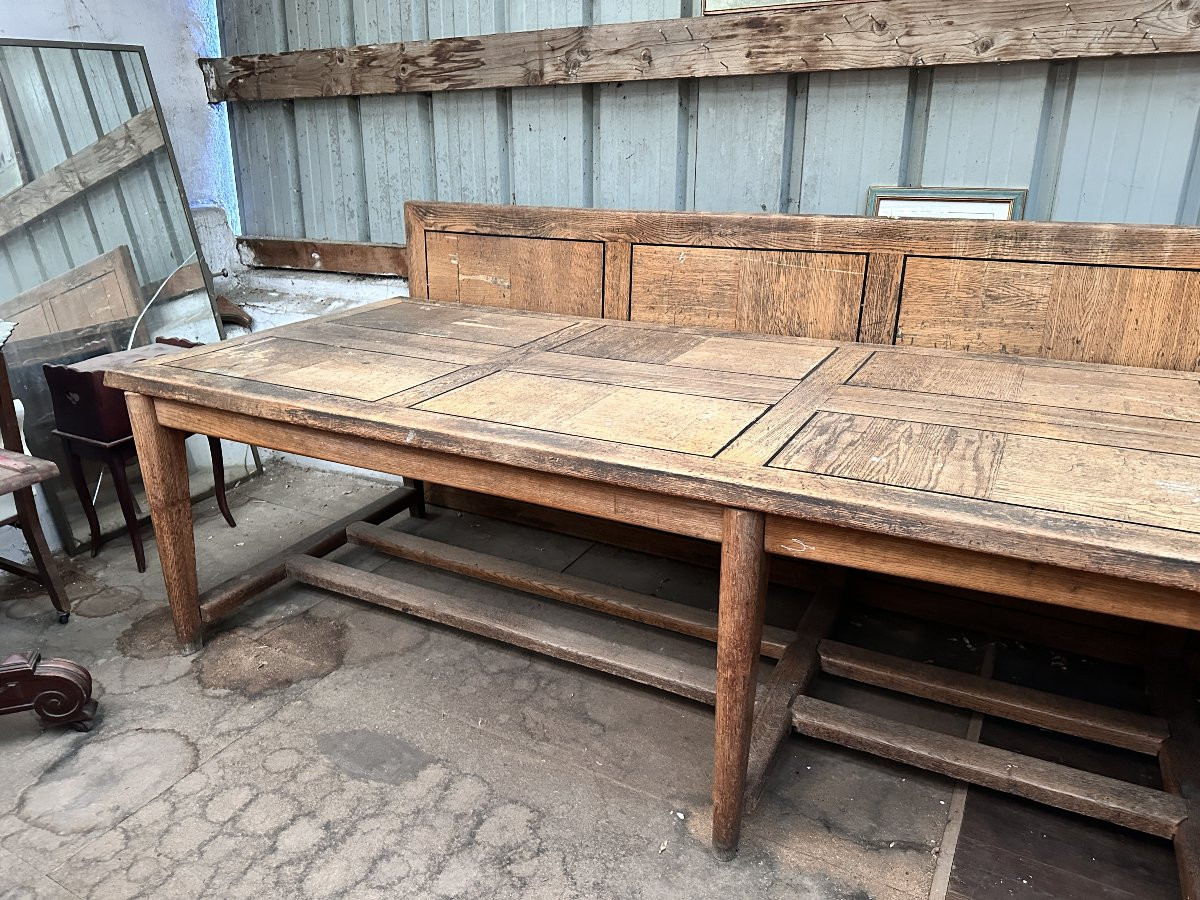 Large Library Table (circa 1950)-photo-2