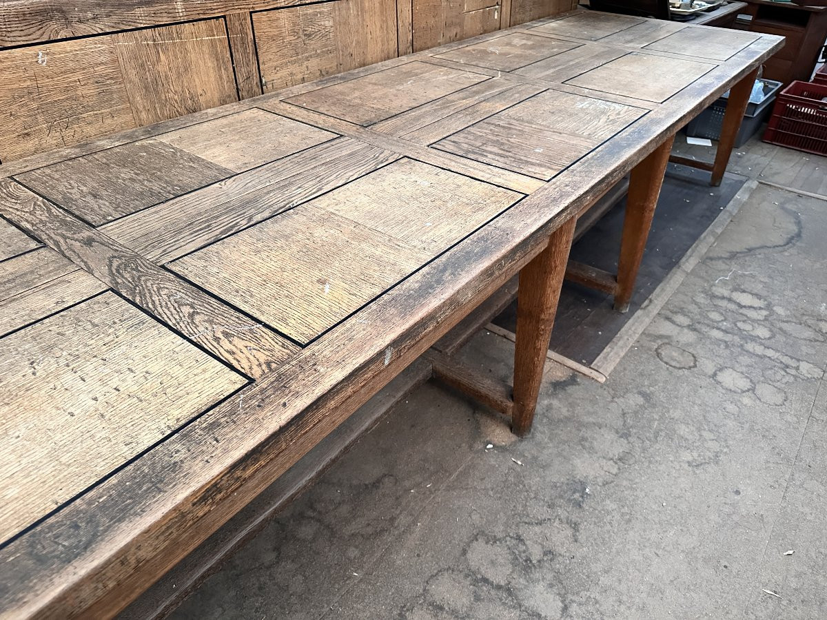 Large Library Table (circa 1950)-photo-3