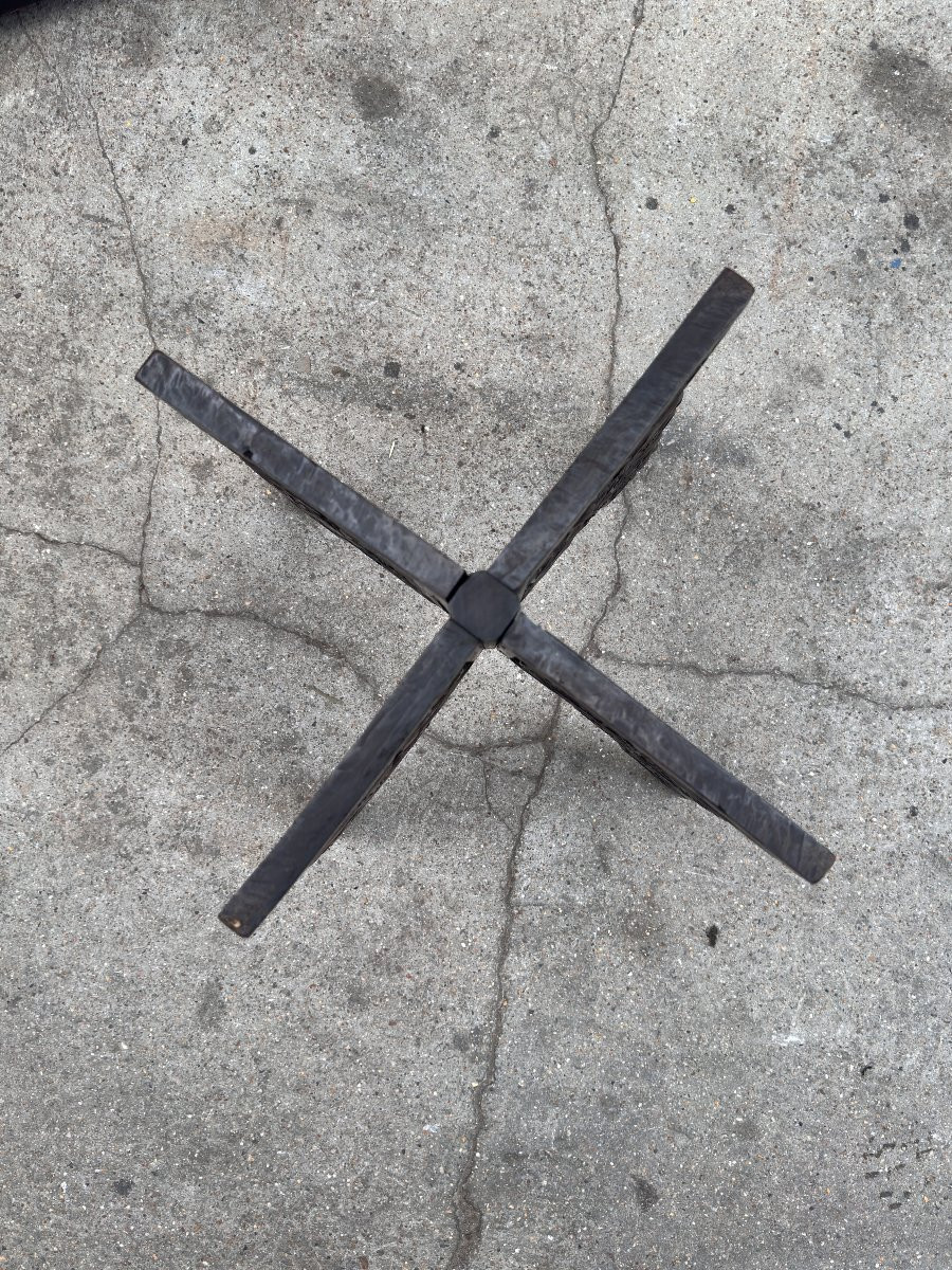 Antique Carved Wood Handkerchief Table - 19th Century-photo-2