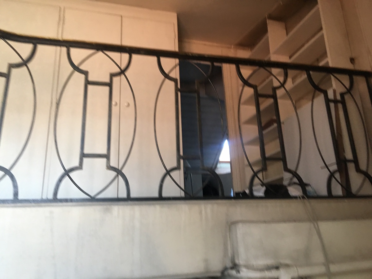 RAMPE ESCALIER. ART DECO
