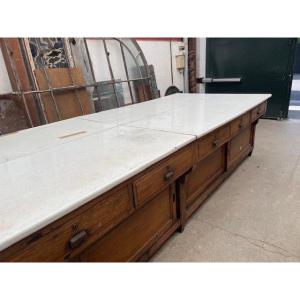 Old Confectionery Laboratory Counter 