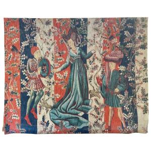 Aubusson Tapestry "le Baillé Des Roses" - Robert Four