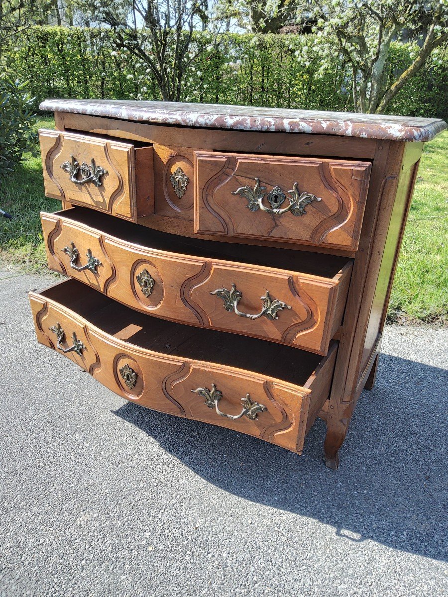 18th Century Louis XV Chest Of Drawers-photo-2