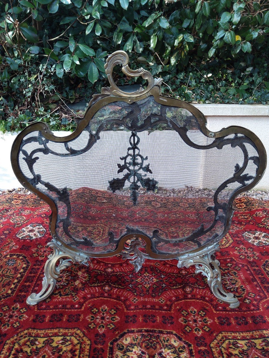 Louis XV Fire Screen-photo-2