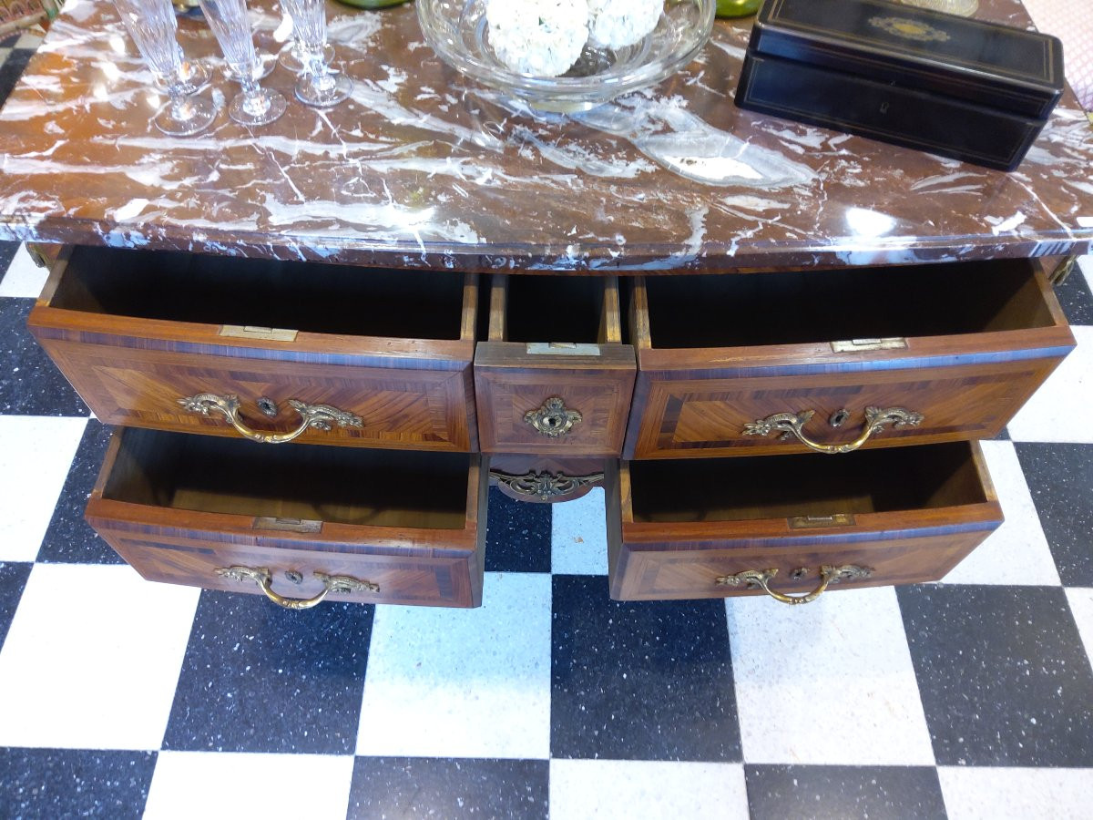 Regency Style Chest Of Drawers -photo-2