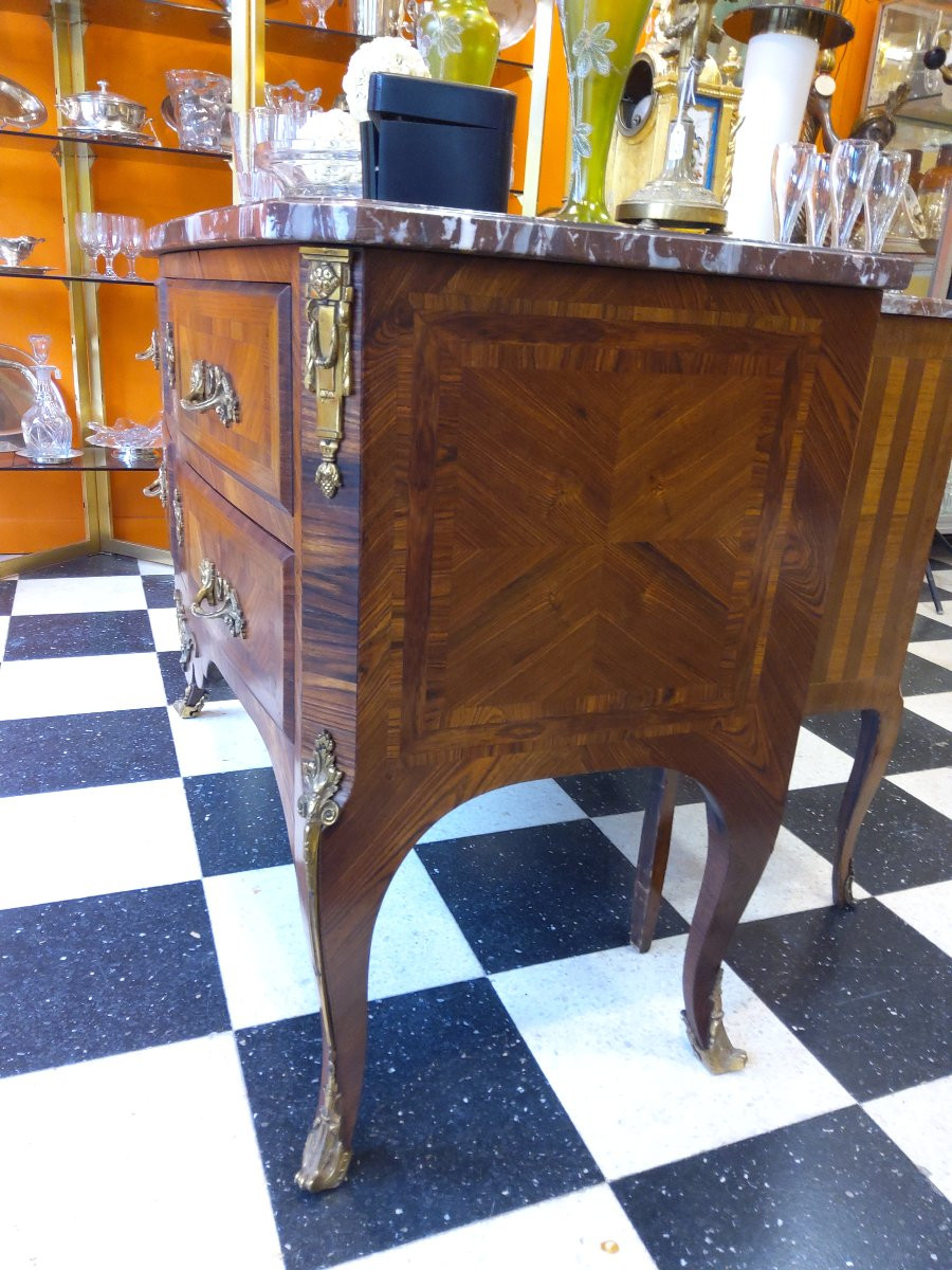 Regency Style Chest Of Drawers -photo-3