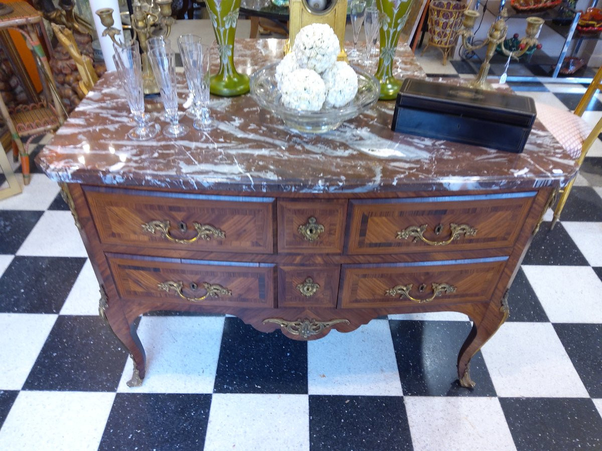 Regency Style Chest Of Drawers -photo-4