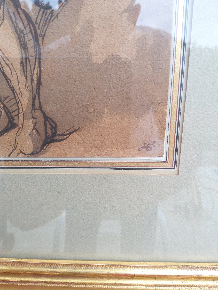 17th Century Italian Drawing -photo-2