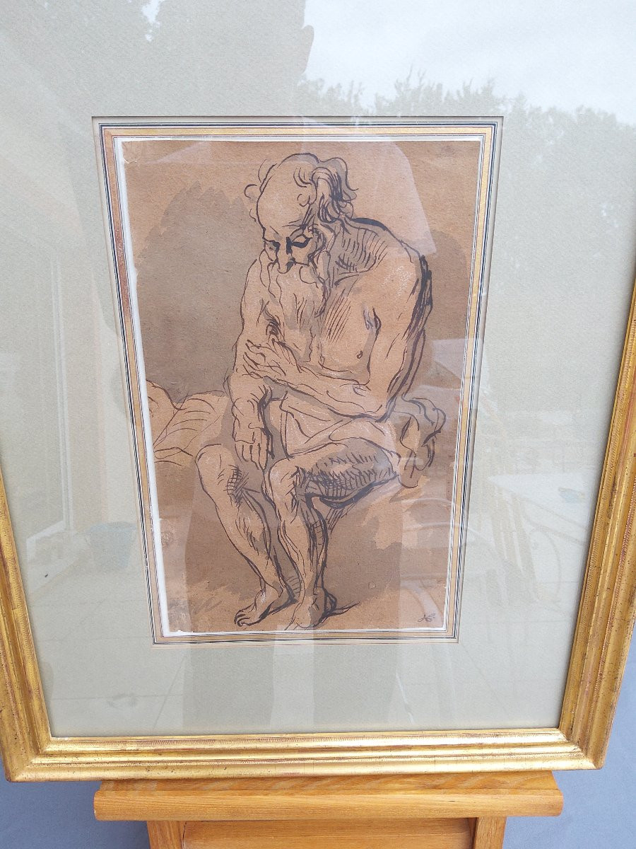 17th Century Italian Drawing -photo-3