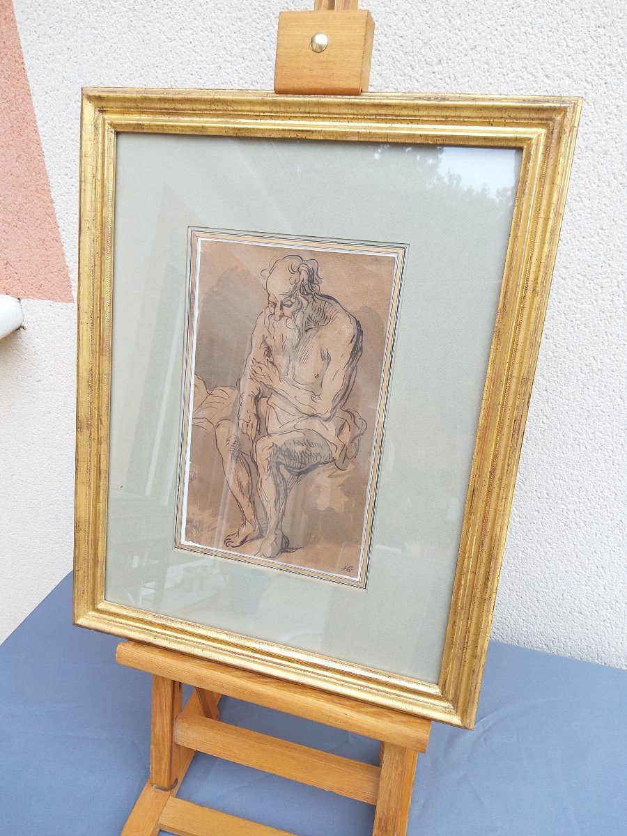 17th Century Italian Drawing -photo-2