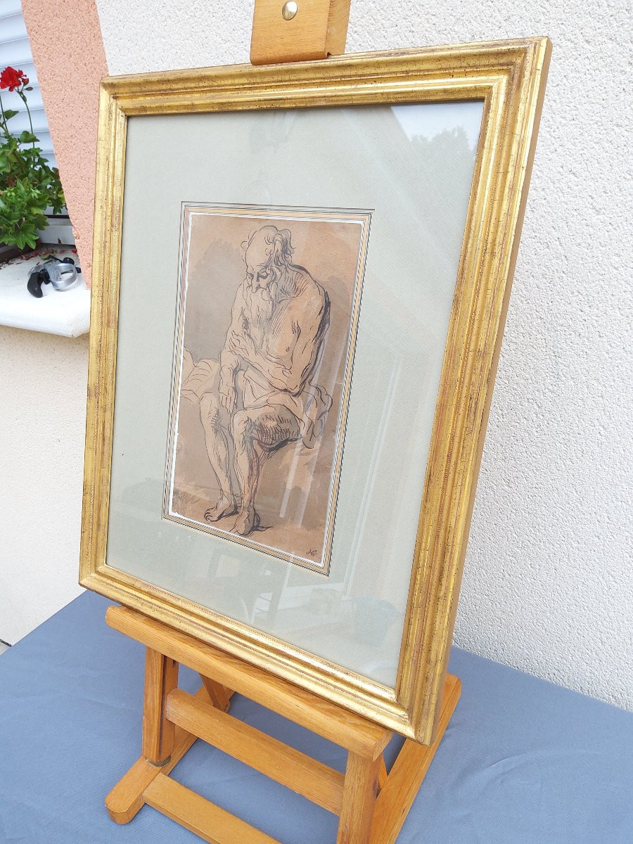 17th Century Italian Drawing -photo-3