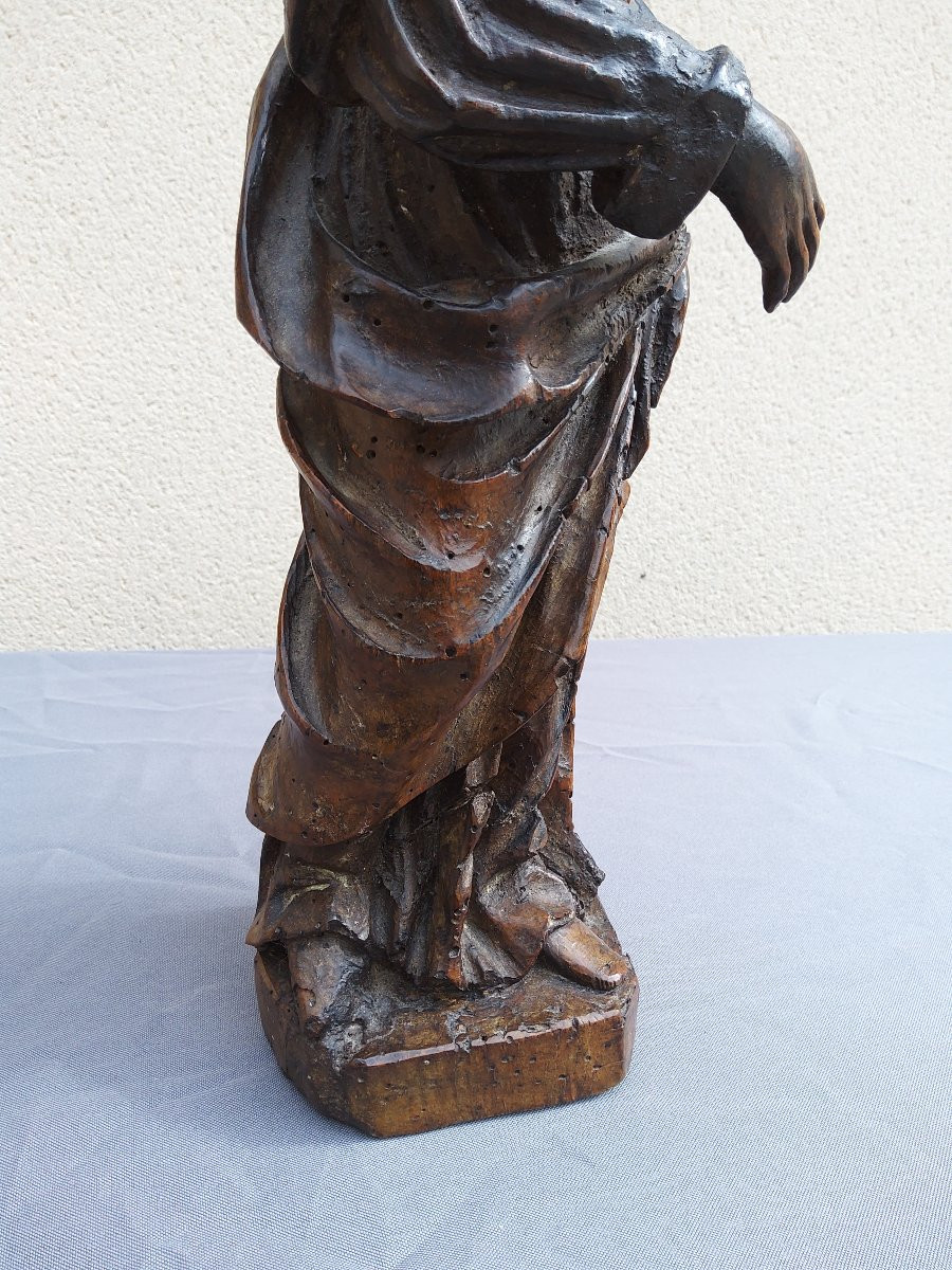 Statue religieuse 17ème -photo-2