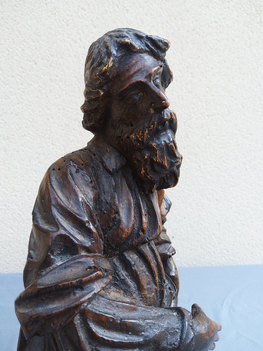 Statue religieuse 17ème -photo-3