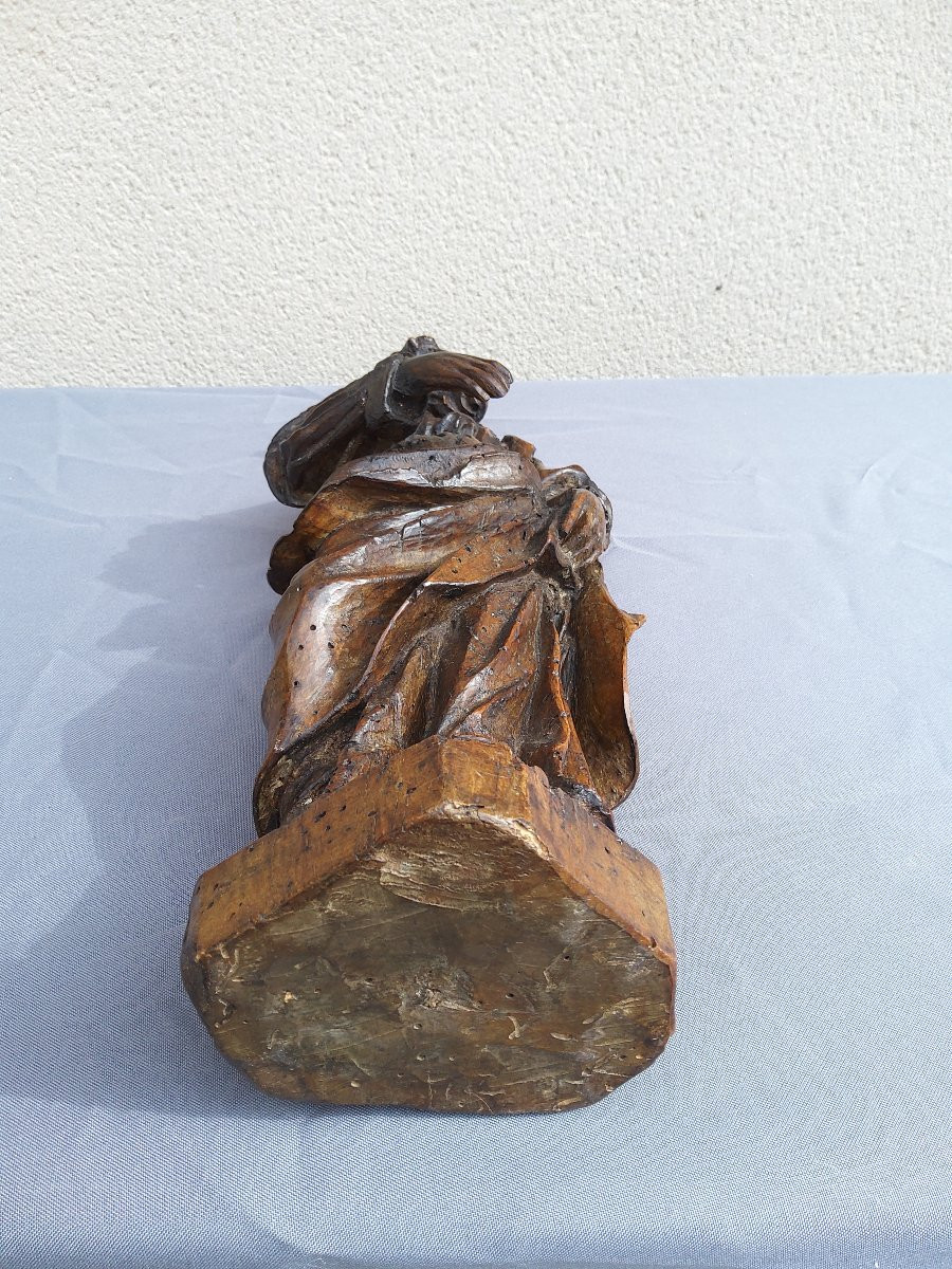 Statue religieuse 17ème -photo-3
